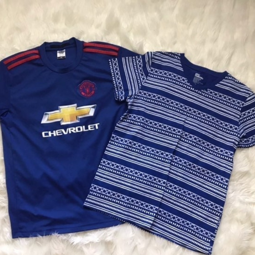 Boys Short Sleeve Shirts XL Set of 2
